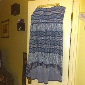 Cato High/Low Dress 22/24 Strapless